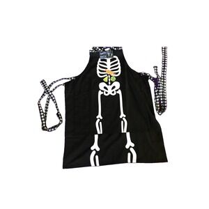 Lunaville Glow in the Dark Skeleton 2 pc (Mommy & Me) Matching Aprons - NEW